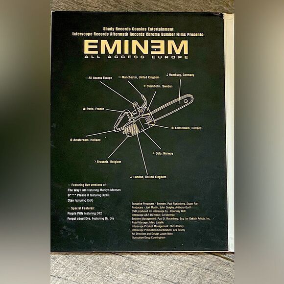 Eminem All-Access Europe 2002 DVD. - Picture 3 of 10